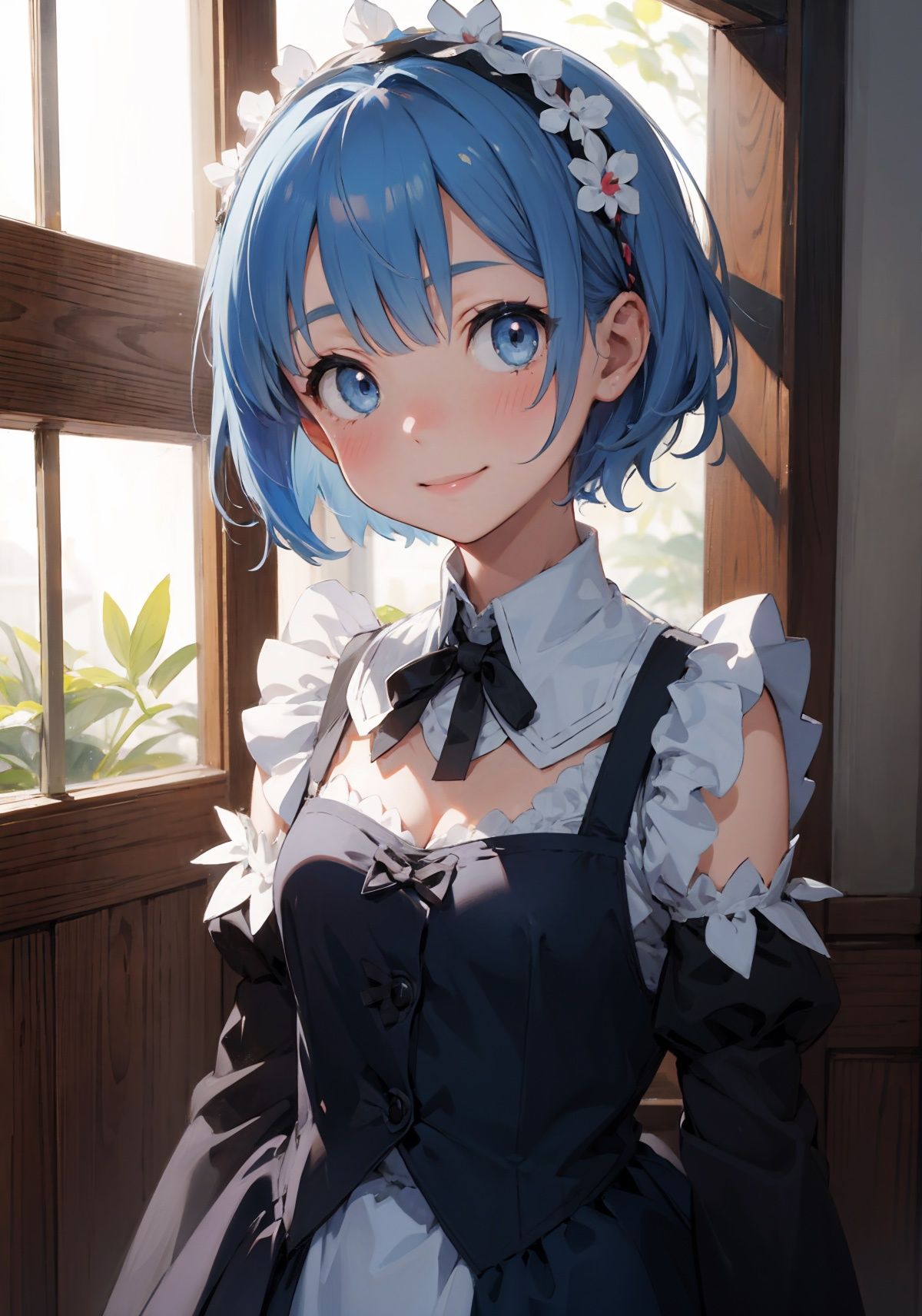 リゼロ レムのご奉仕セックス サンプル1ページ目