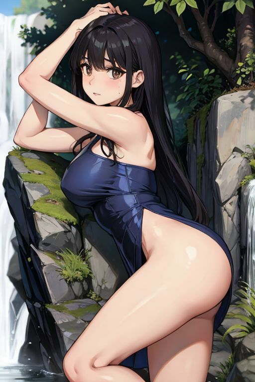 爆乳AIスク水素材1 サンプル6ページ目
