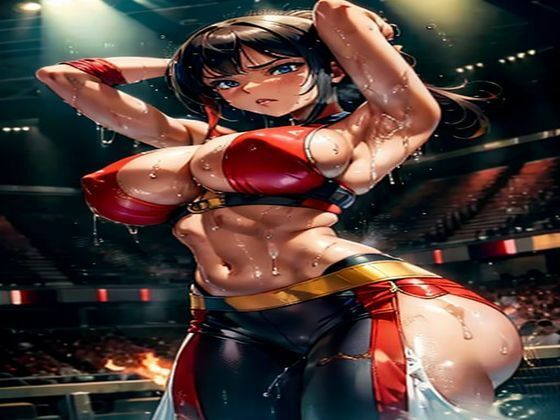 爆乳AI汗だくおっぱい1