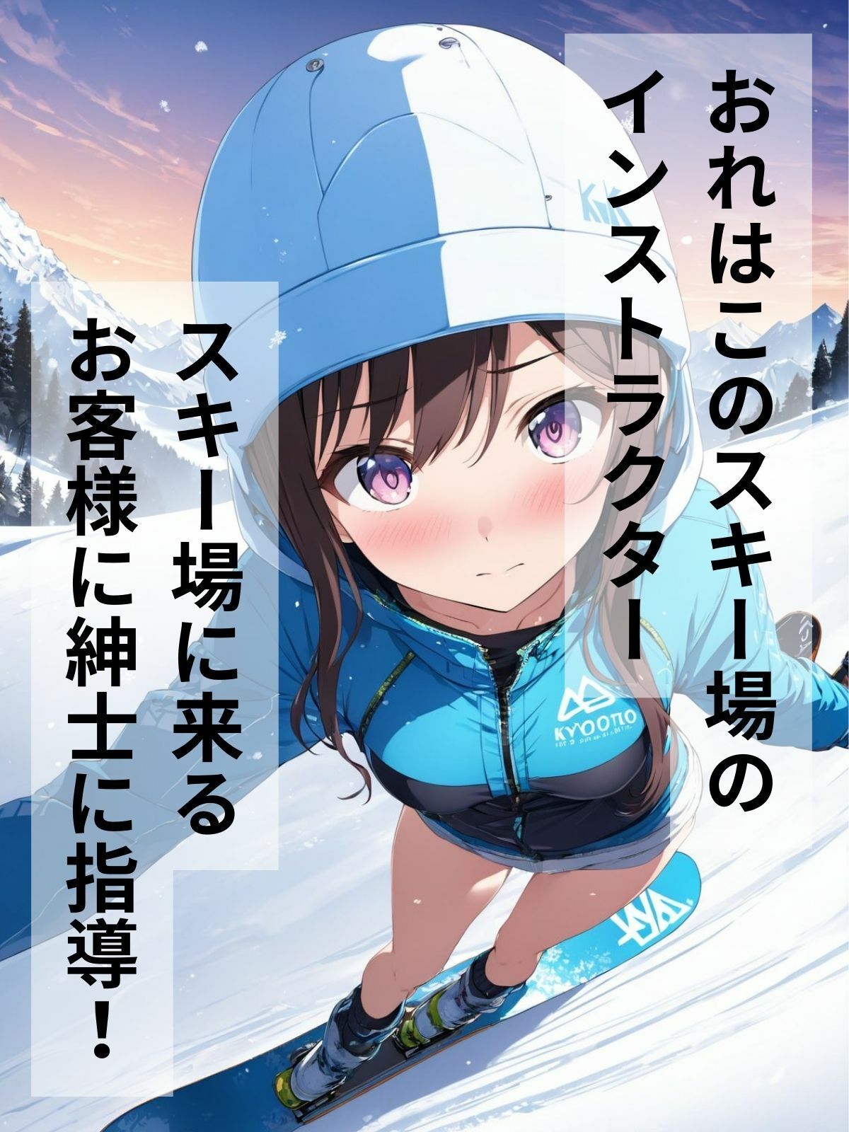 スキー場でえっちなことさせてくださいっ！ サンプル1ページ目