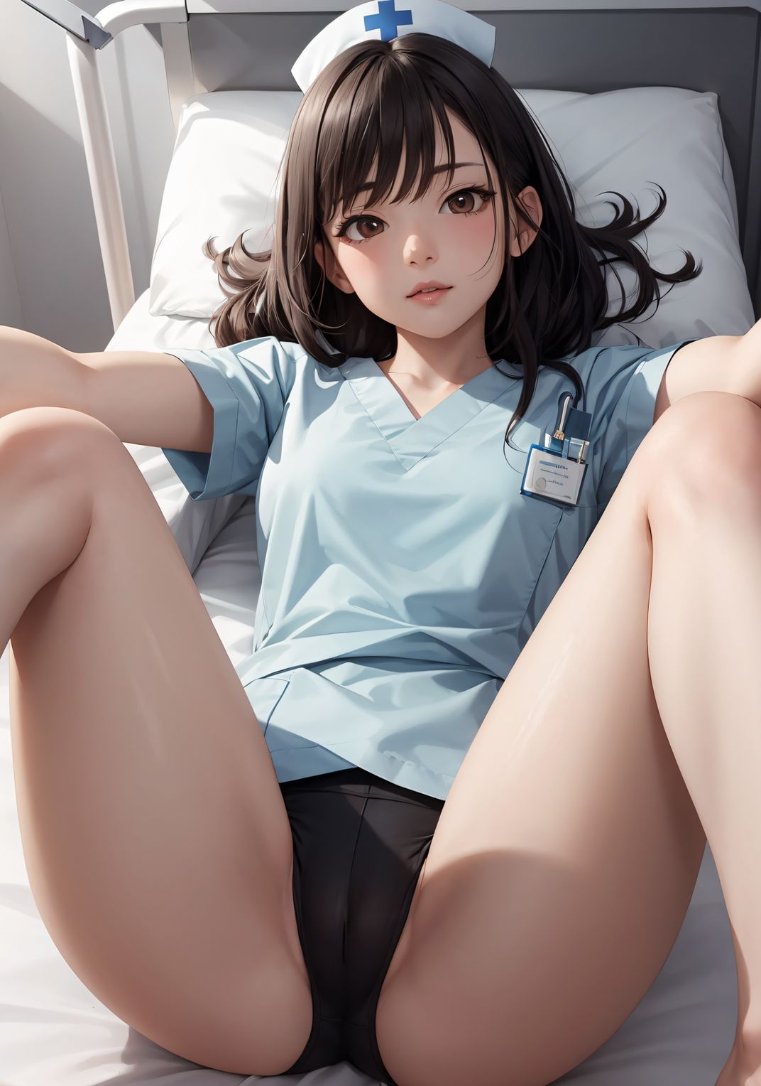 【美少女看護師AIイラスト集】AI NURSE MODE【PNG276枚/PDF付】 サンプル4ページ目