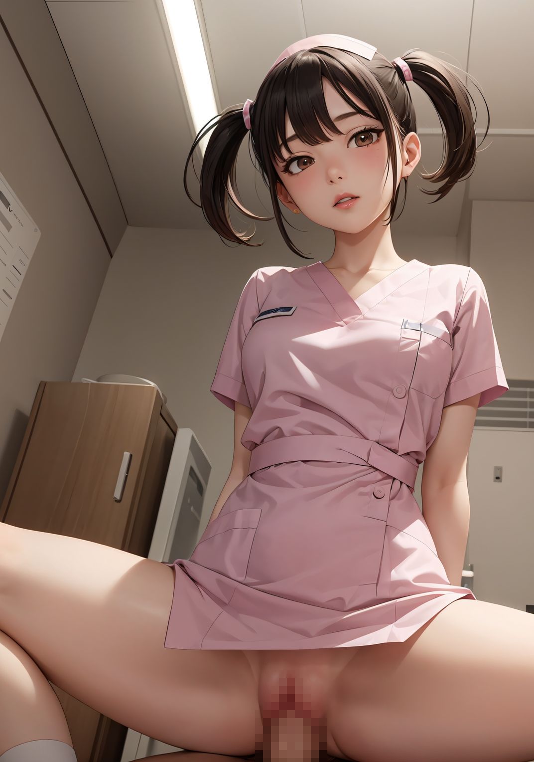 【美少女看護師AIイラスト集】AI NURSE MODE【PNG276枚/PDF付】 サンプル9ページ目
