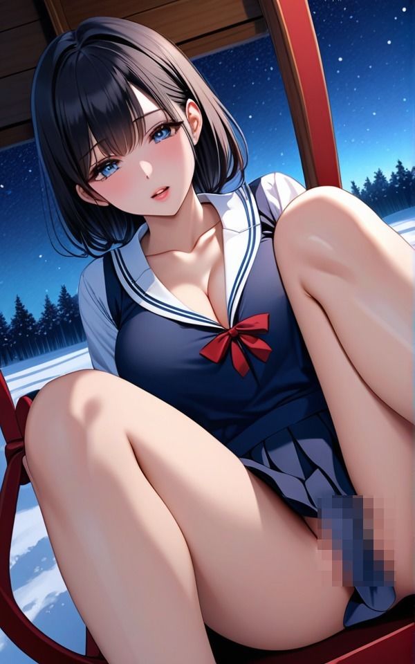 先輩私とファーストキスしてもらえませんか 巨乳制服女子は好きな人を勇気を出して誘ってみる サンプル1ページ目