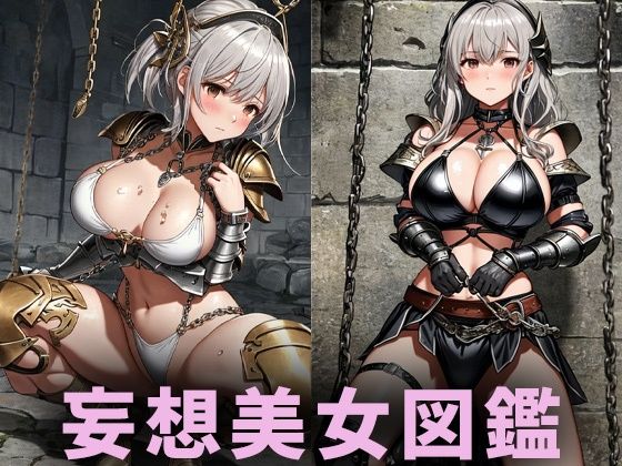 巨乳拘束美女【妄想イラスト美女図鑑vol.62】