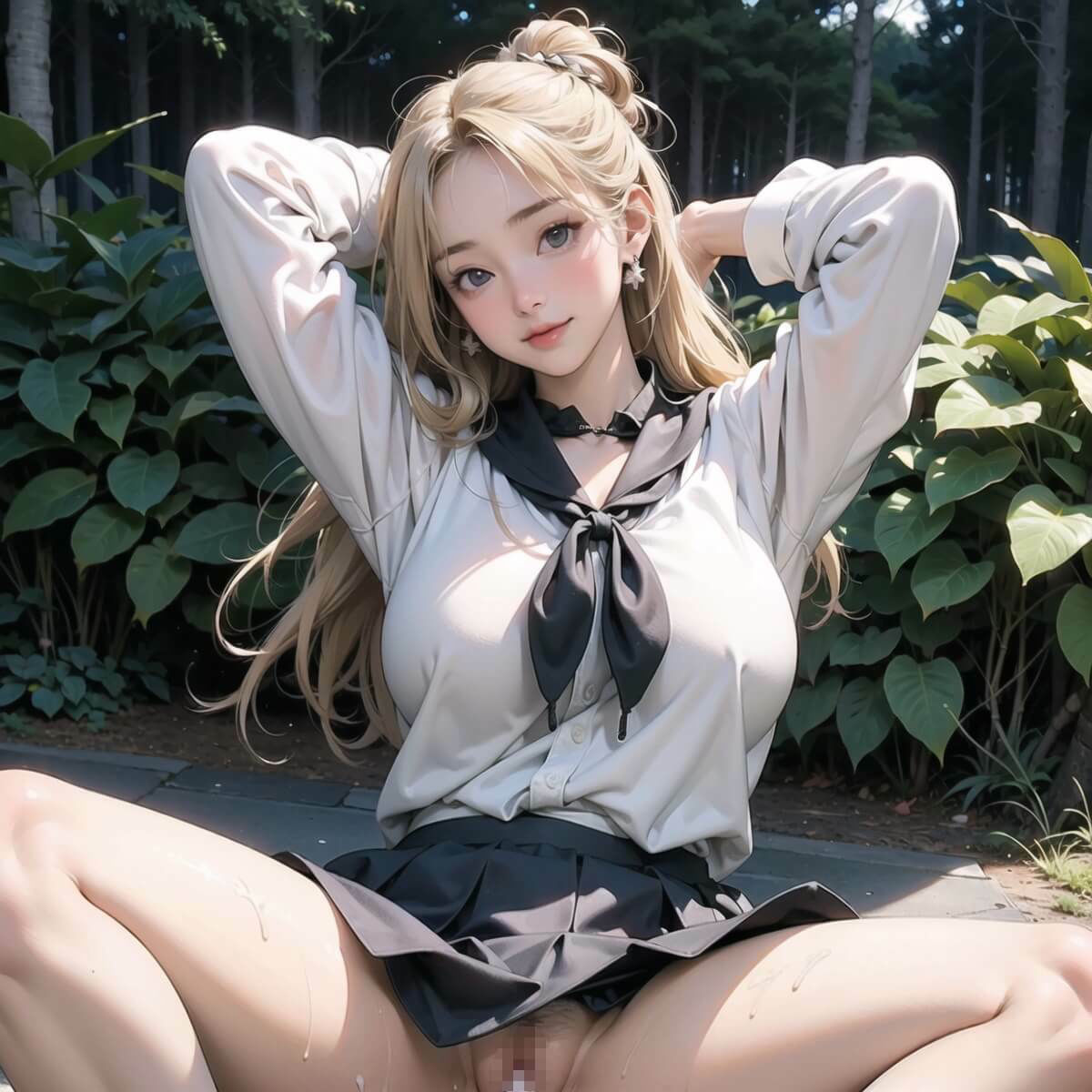 アイドルJK禁断写真の流出第四報【豪華200人の衝撃事実が発覚！】 サンプル9ページ目
