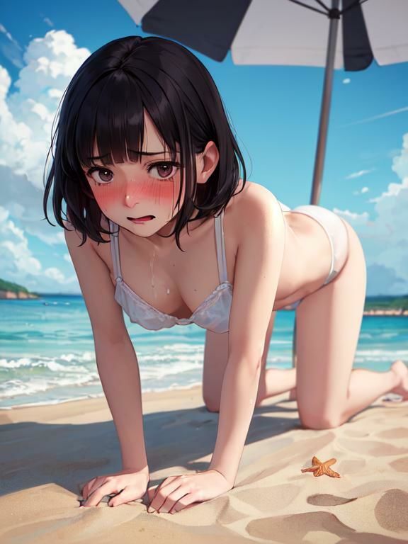 AI美少女 あるJKの羞恥な日常 サンプル4ページ目