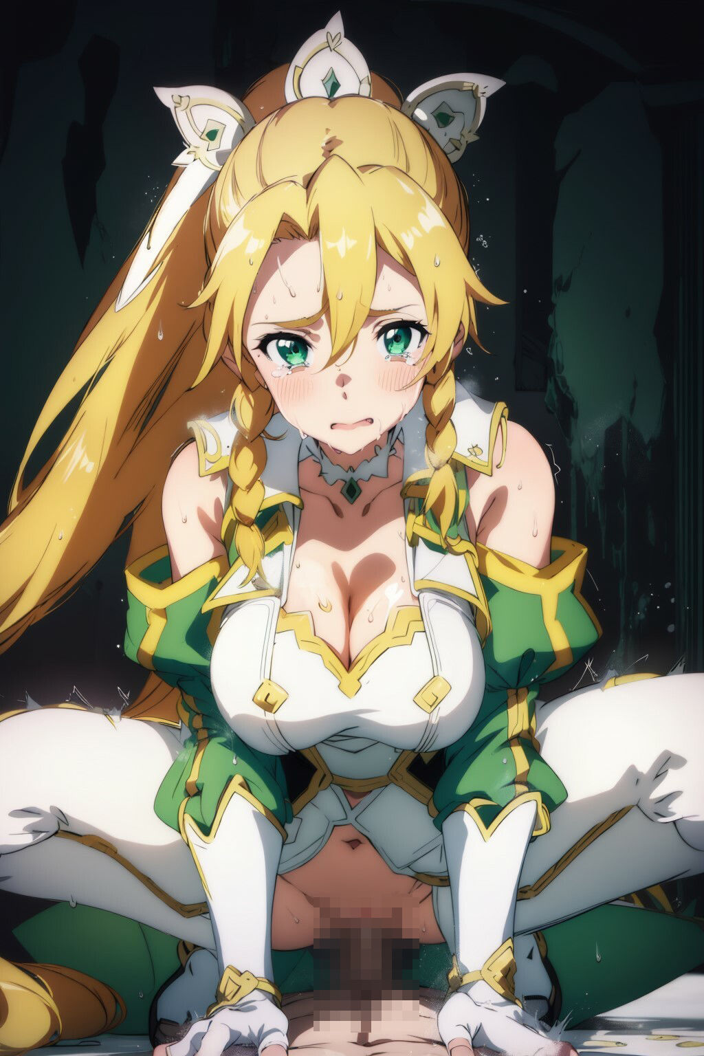 女戦士×敗北×辱め サンプル5ページ目