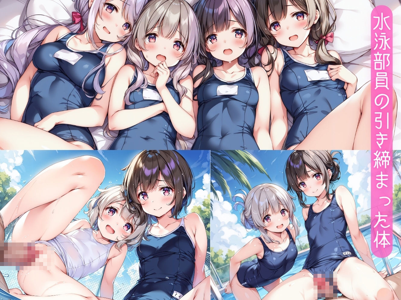 ○たいけ少女たちとえっちな夏合宿 サンプル4ページ目