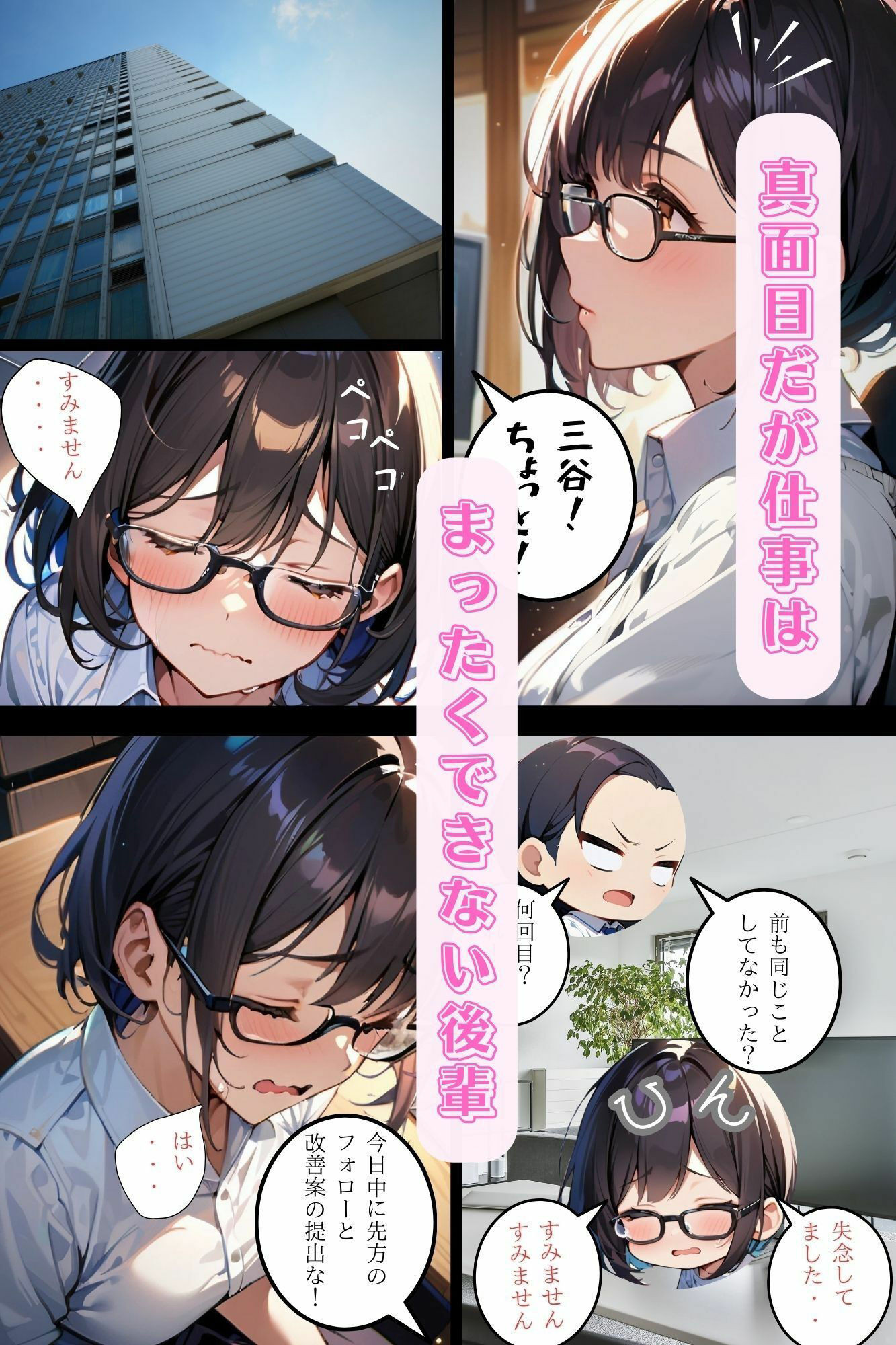 会社の後輩がセフレになるまで サンプル1ページ目