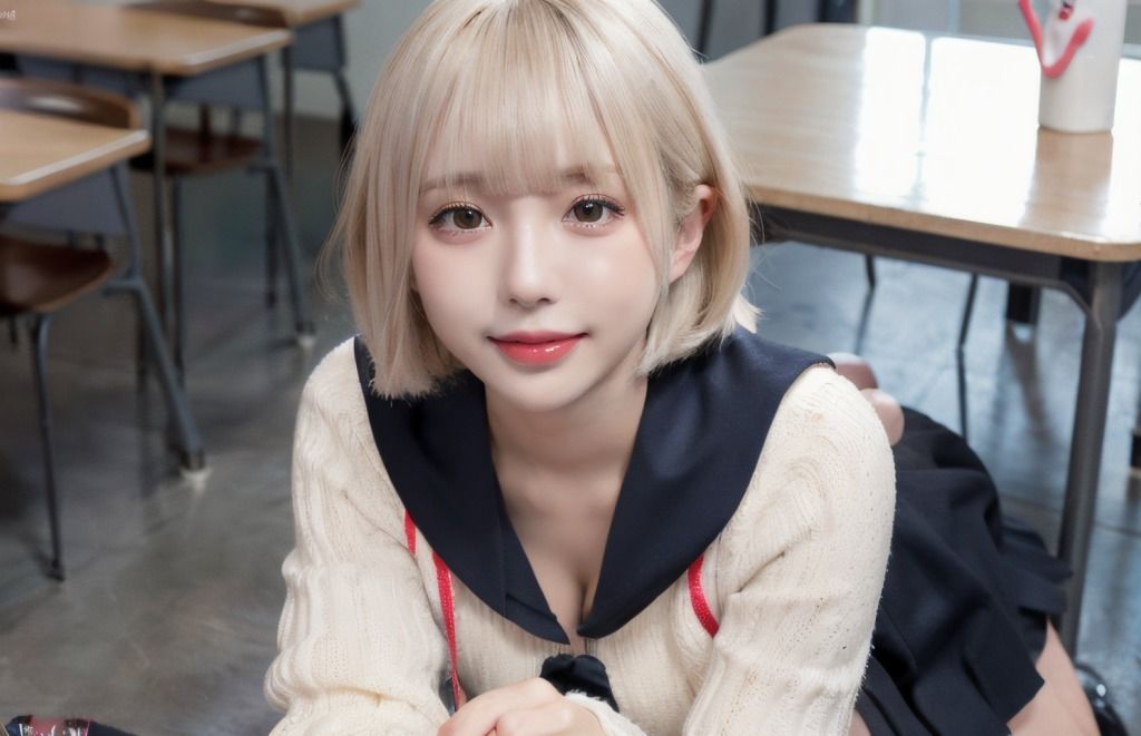 クラスの女子との1日〜ギャル編〜 サンプル2ページ目