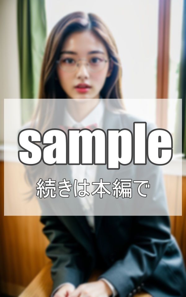 メガネ制服美少女の 放課後の誘惑 サンプル6ページ目