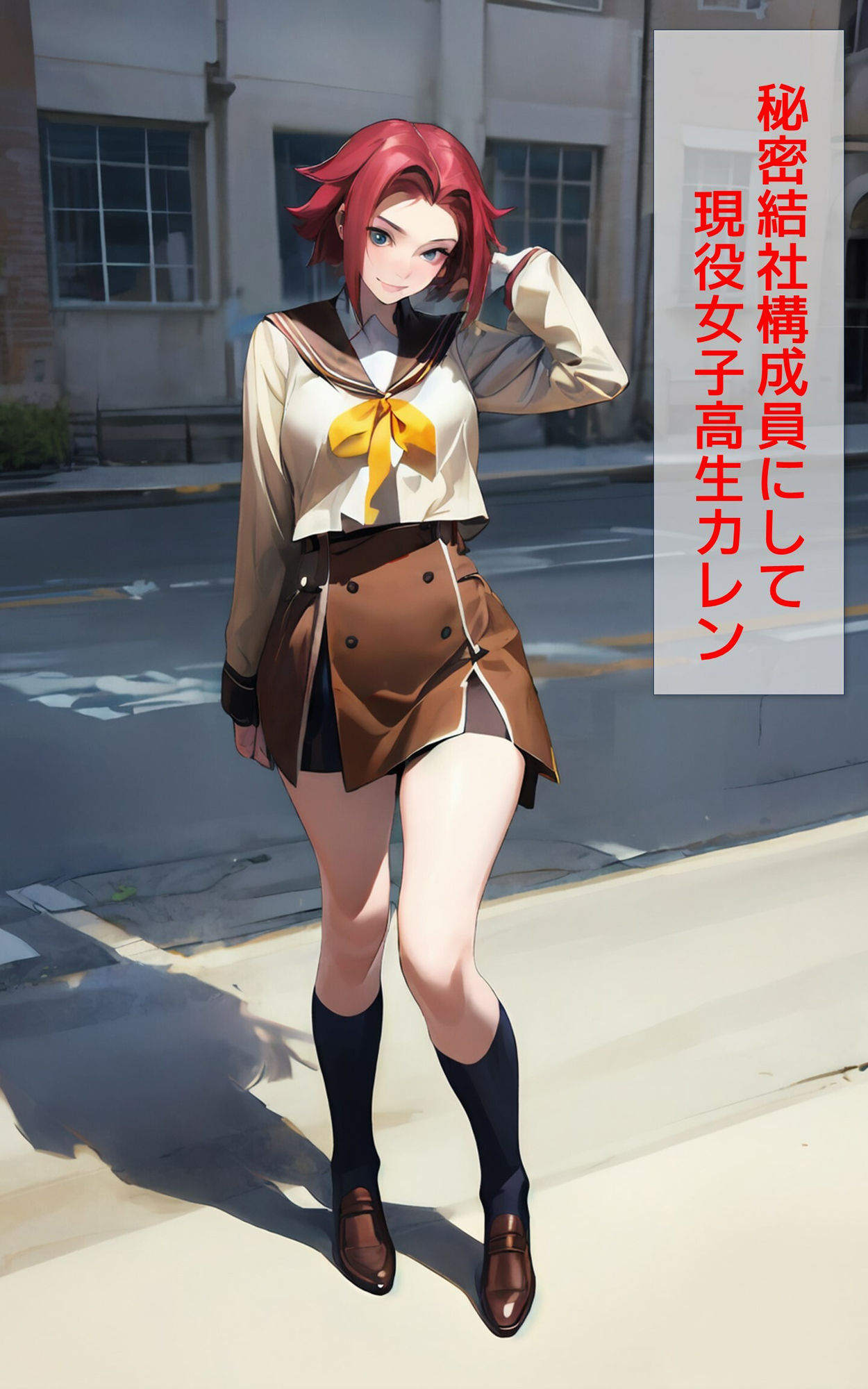 カレンさん 変態バイトに潜入 サンプル1ページ目