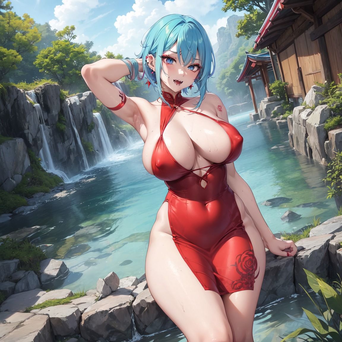 とにかく谷間が見たい！着衣巨乳CG集2 サンプル2ページ目