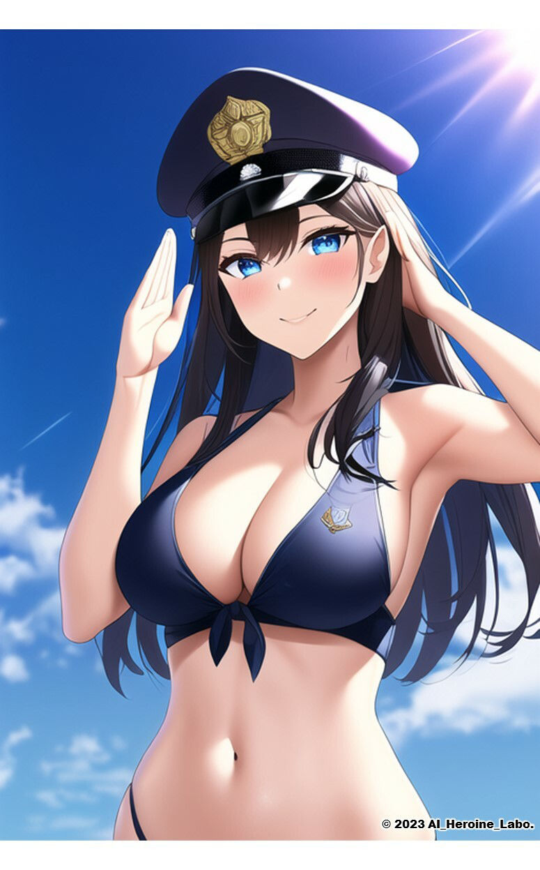 1つの呪文で生み出された100人のAI妄想美少女-24【ビキニポリス女子3 えちかわNo.1決定戦編】 サンプル5ページ目