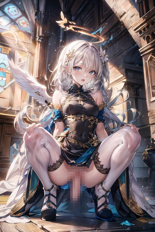 悪魔に強耐性を持つ大天使様だが人の子のちんぽには耐性無し サンプル5ページ目
