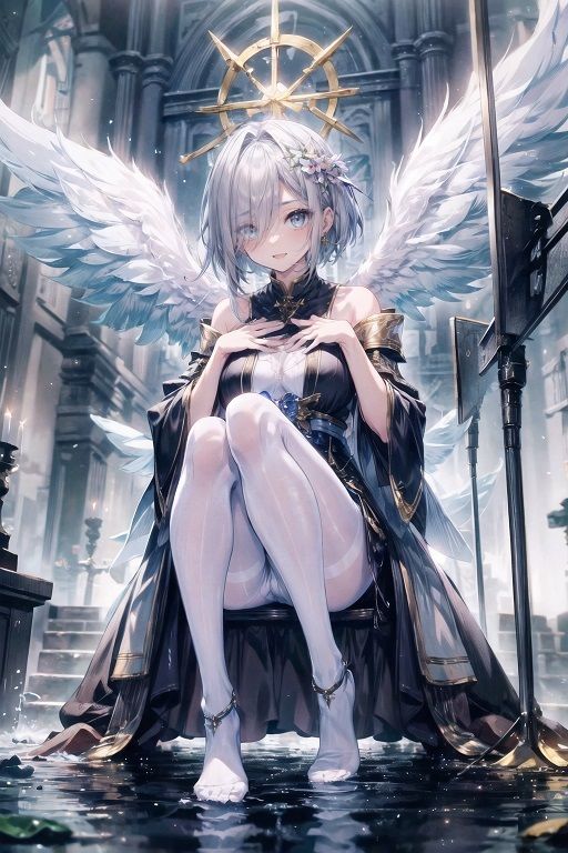 悪魔に強耐性を持つ大天使様だが人の子のちんぽには耐性無し サンプル7ページ目