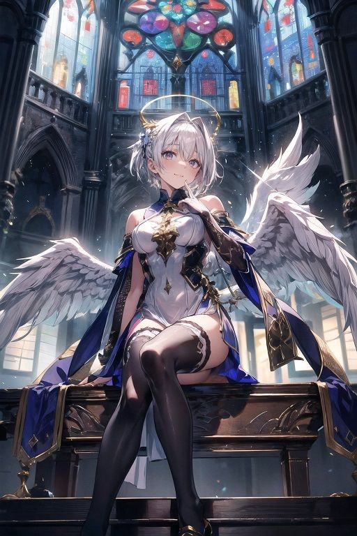 悪魔に強耐性を持つ大天使様だが人の子のちんぽには耐性無し サンプル9ページ目
