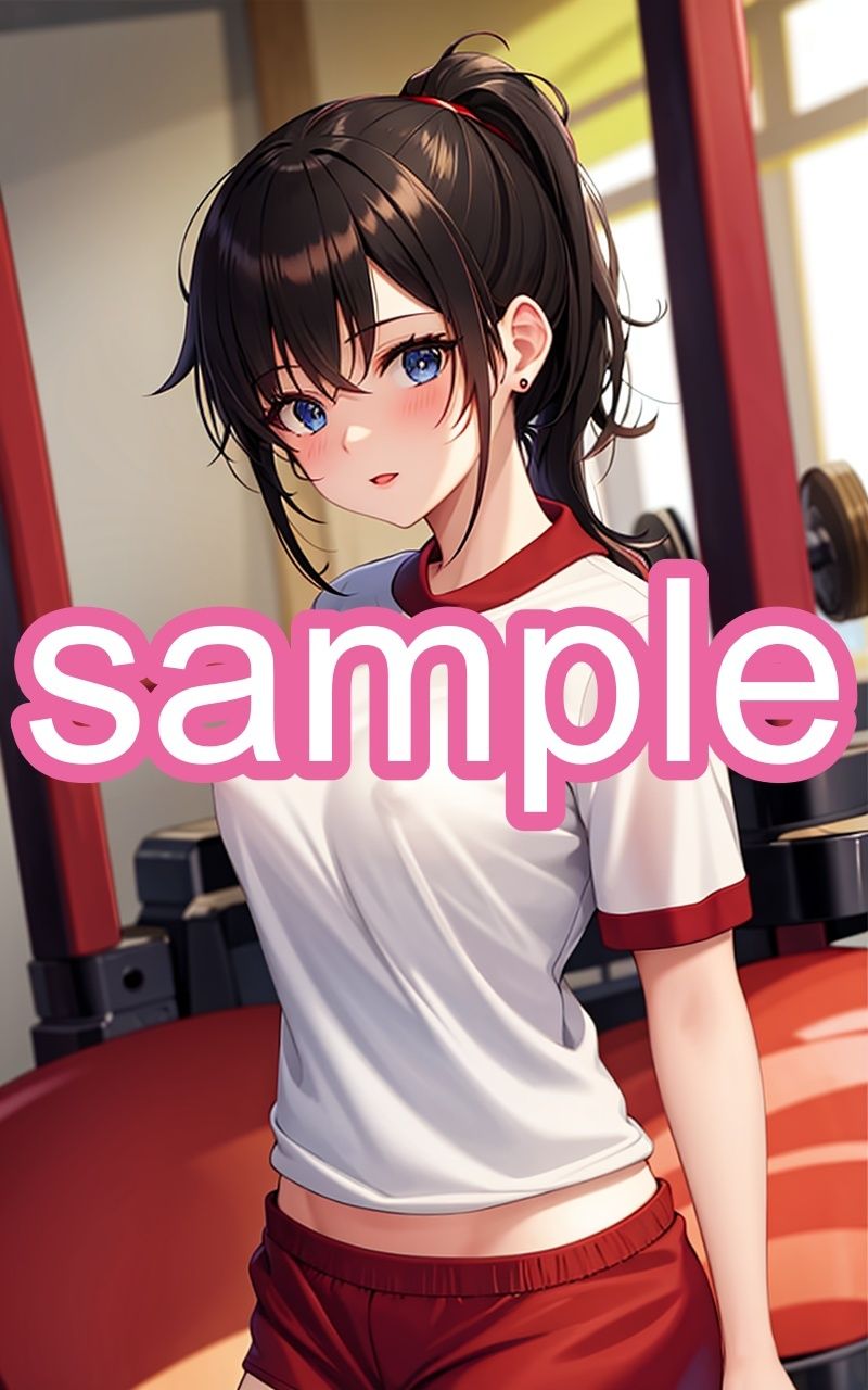 女子マネージャーのえちえちイラスト集 サンプル1ページ目
