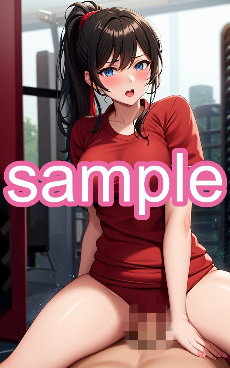 女子マネージャーのえちえちイラスト集 サンプル3ページ目