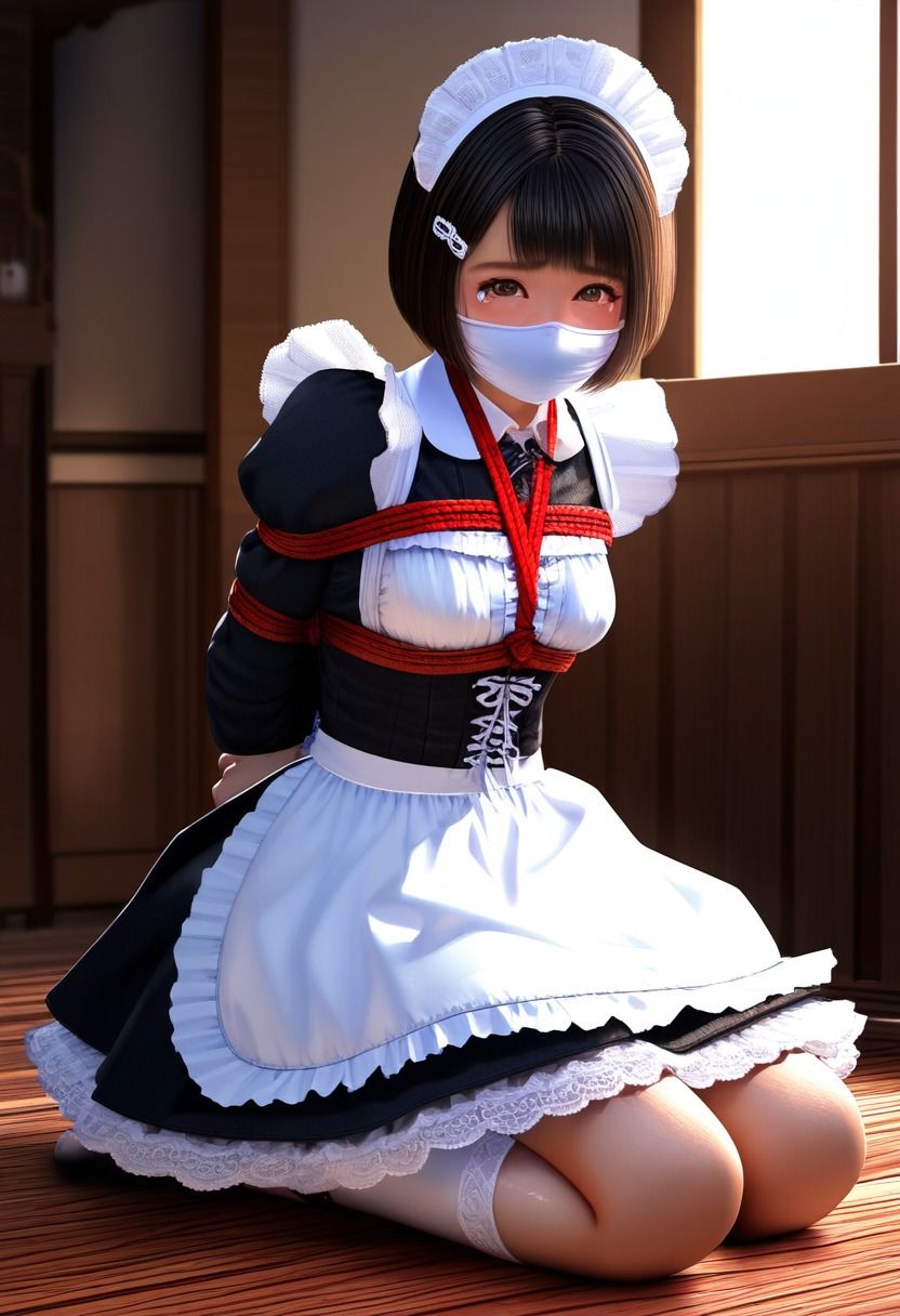 今日もまた縛られちゃいました〜メイド編〜 サンプル3ページ目