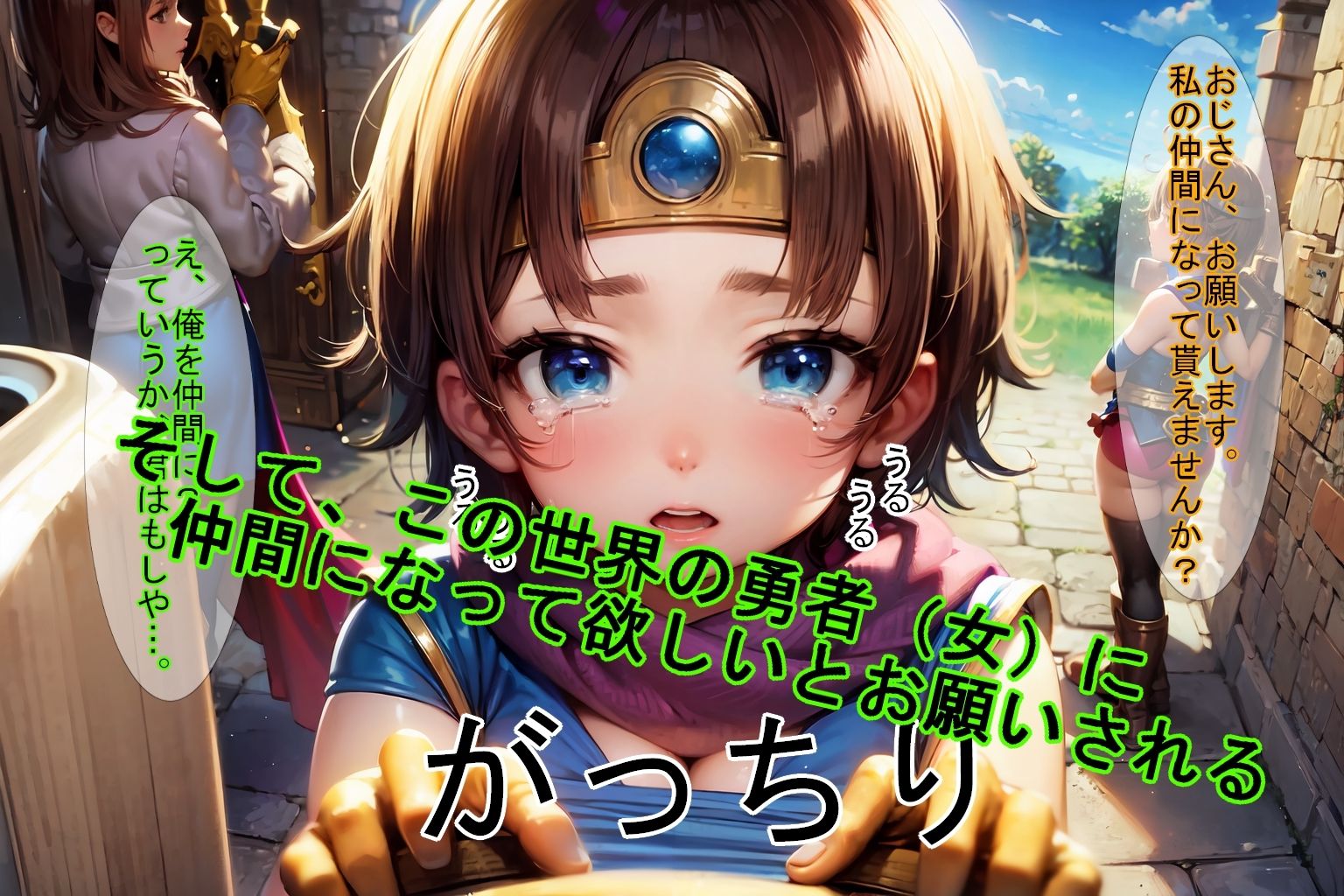 転生・魔法使いおじさん 勇者ちゃんを育成する サンプル2ページ目