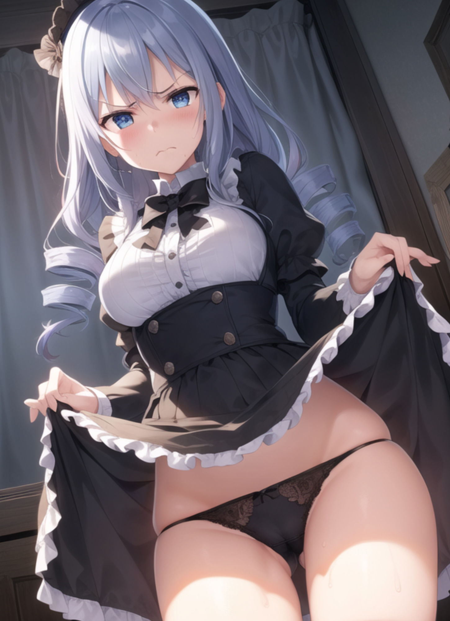 嫌な顔してパンツ見せてくれる女の子〜市街編〜 サンプル3ページ目