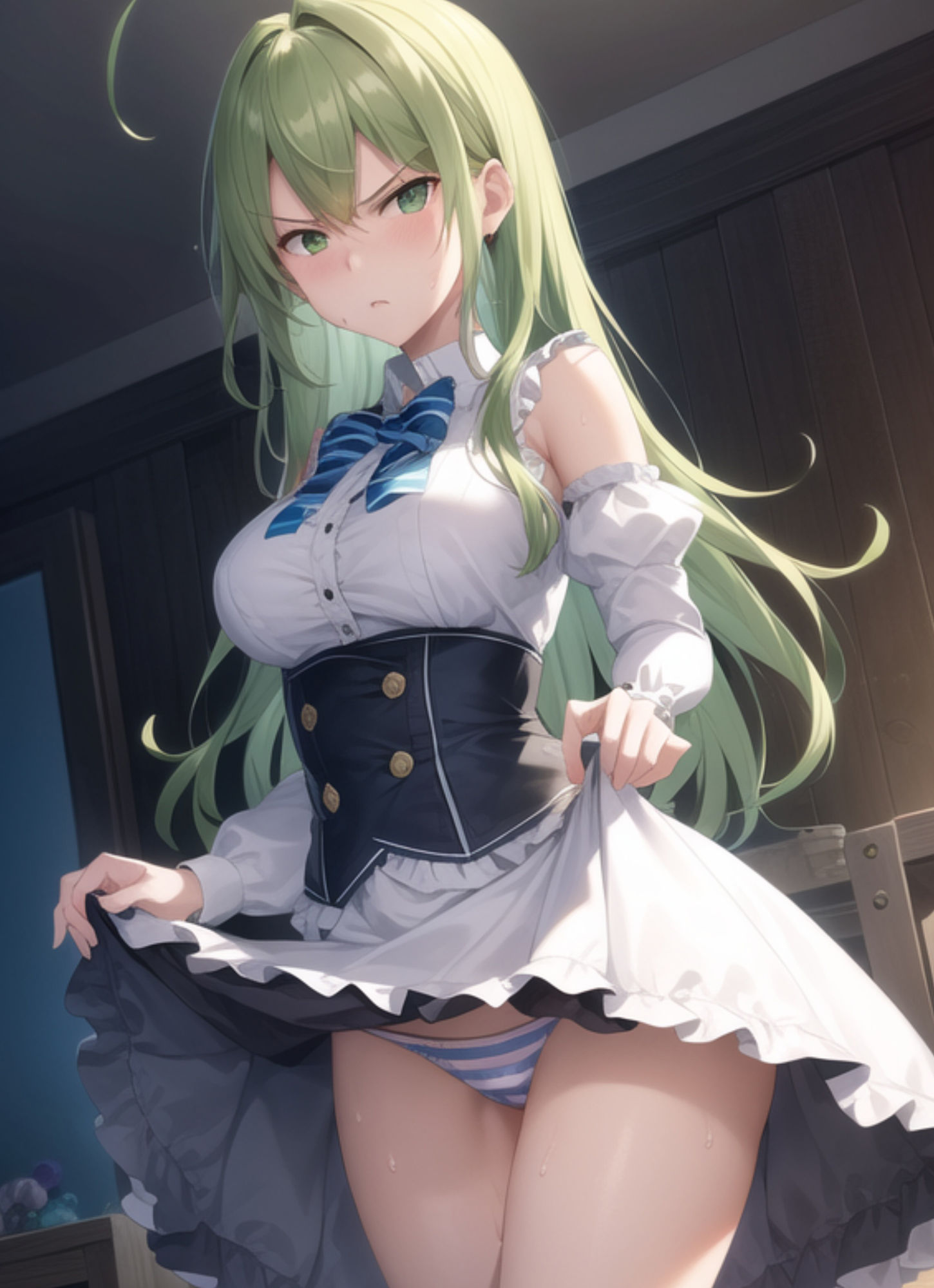 嫌な顔してパンツ見せてくれる女の子〜市街編〜 サンプル7ページ目