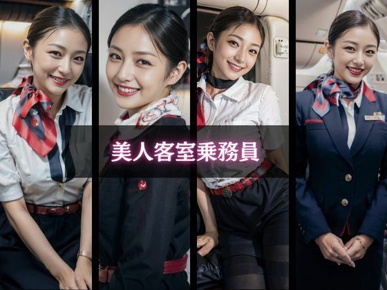 美人CAのエッチな写真集！ケツ穴公開接客。 サンプル1ページ目