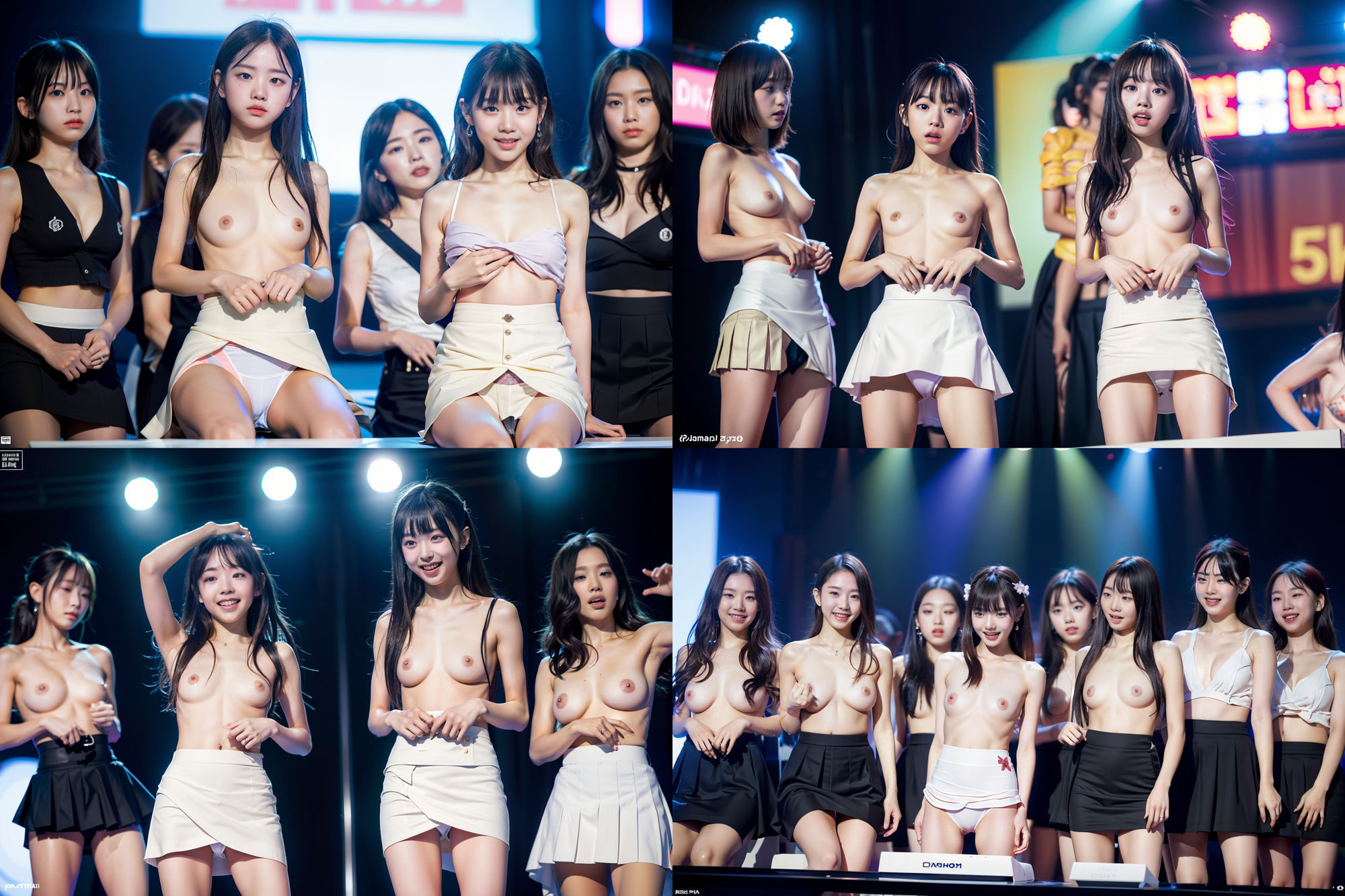 貧乳アイドルグループ203p サンプル7ページ目