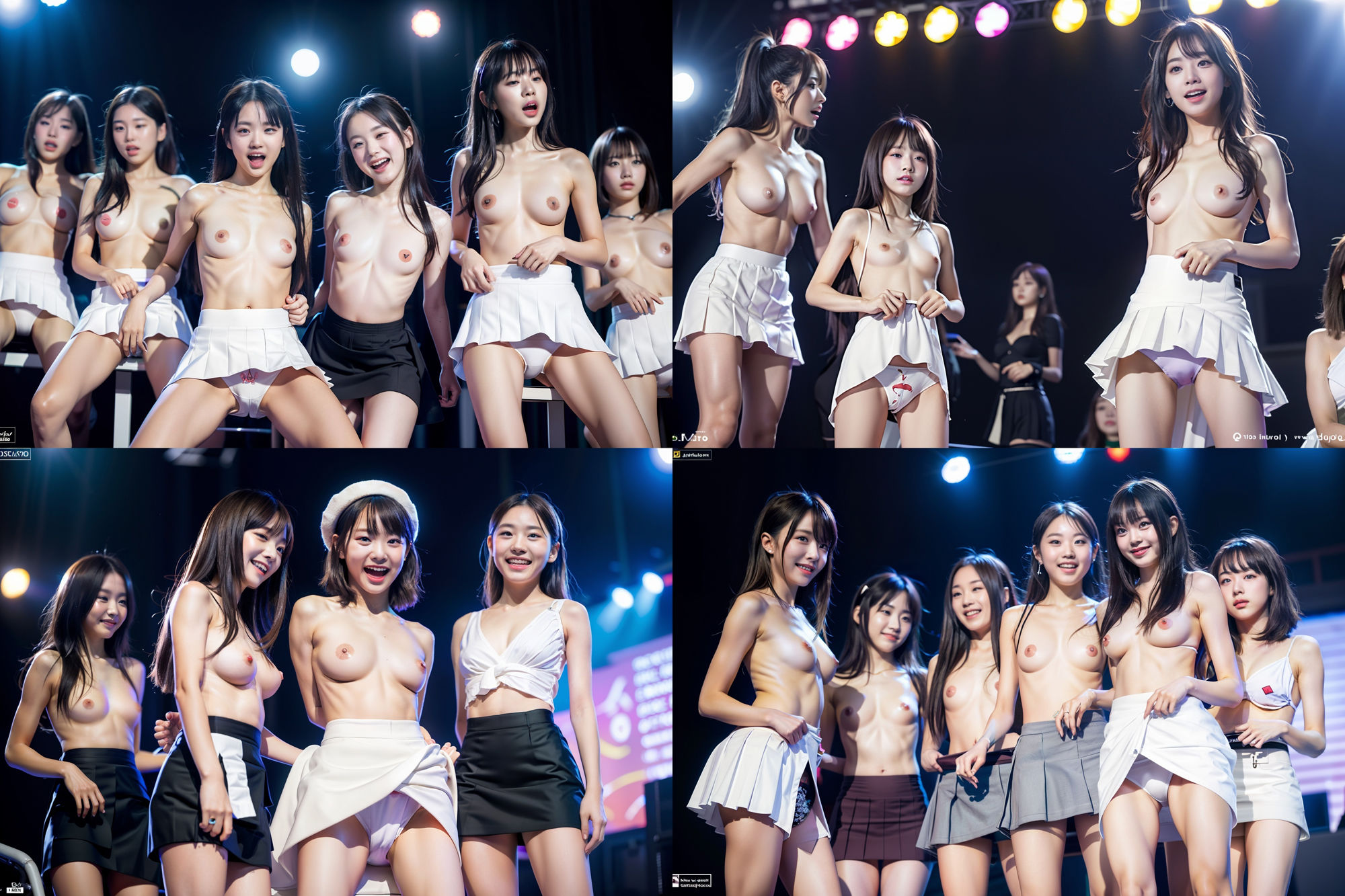 貧乳アイドルグループ203p サンプル10ページ目