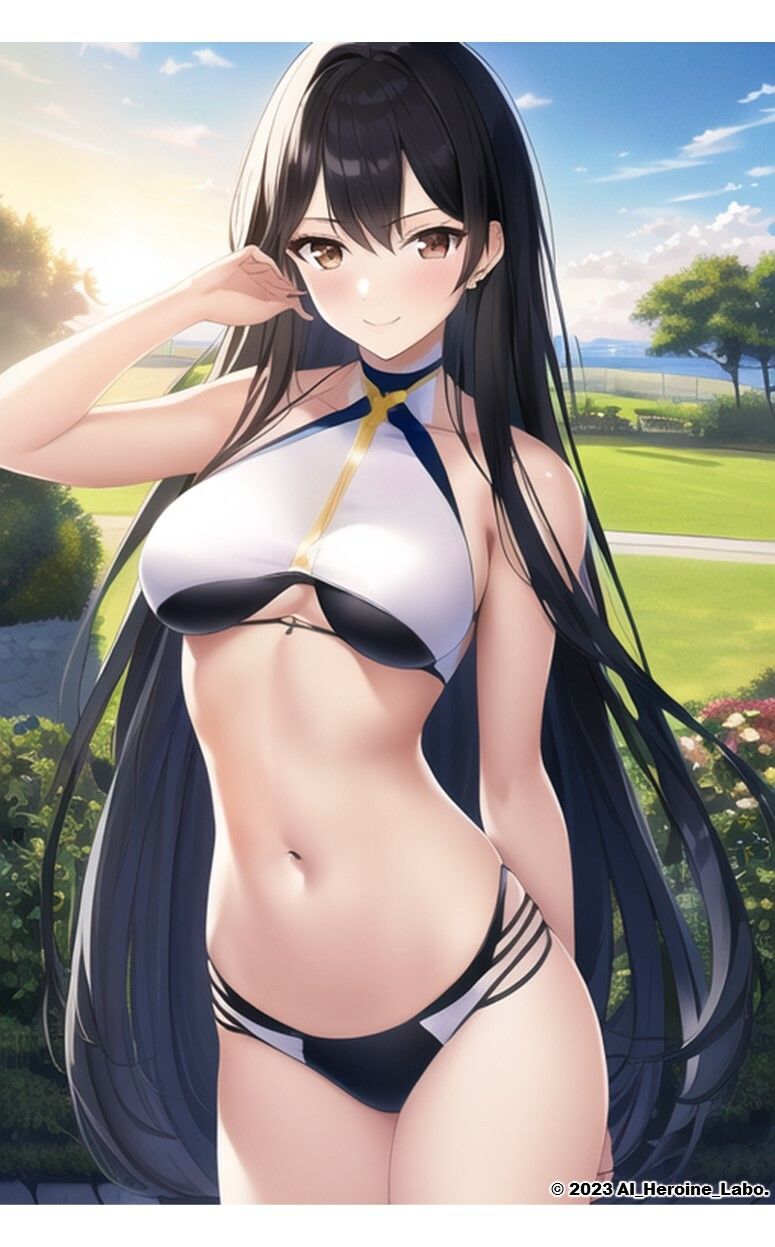 1つの呪文で生み出された100人のAI妄想美少女-26【裏:えち過ぎるスポーツビキニ女子編】 サンプル4ページ目