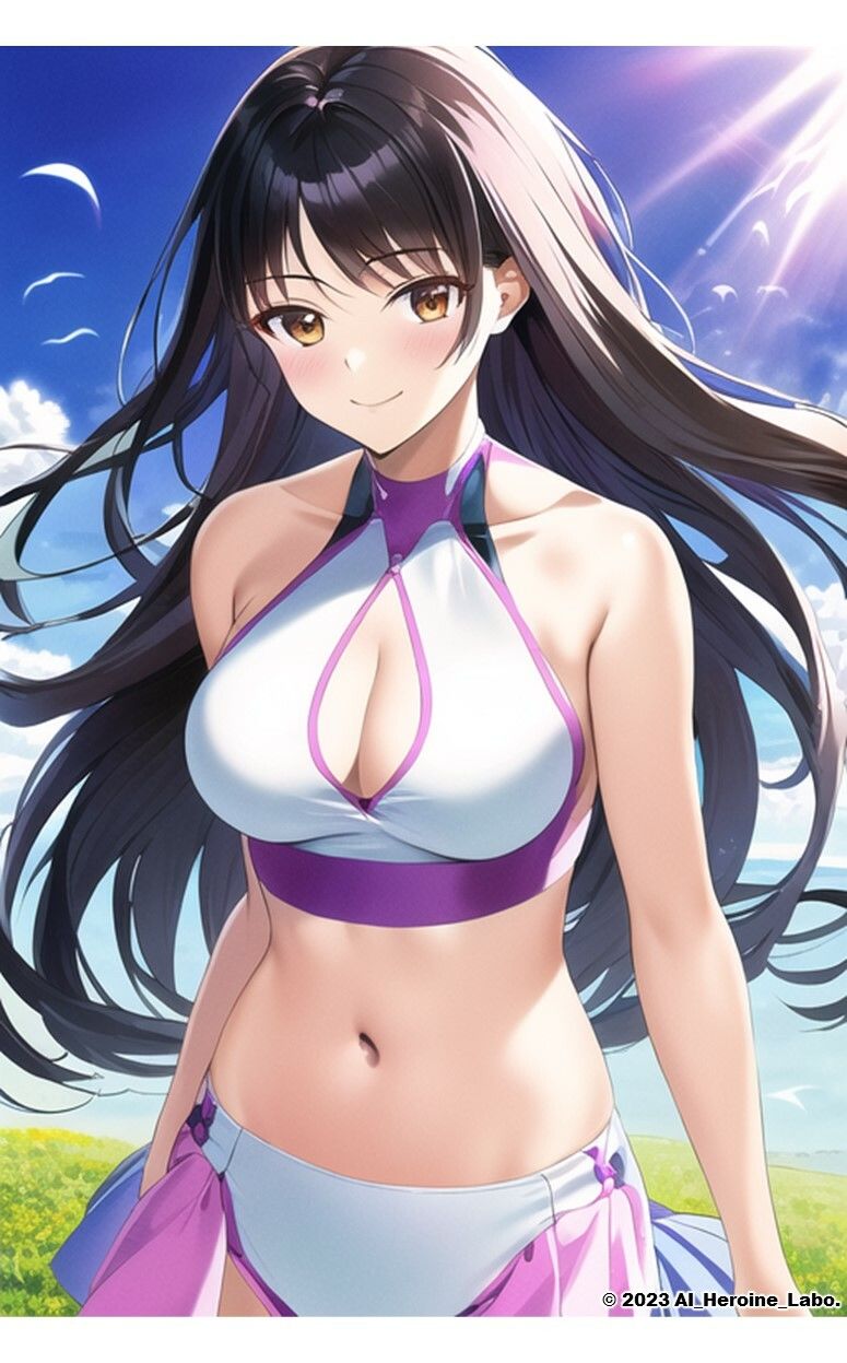 1つの呪文で生み出された100人のAI妄想美少女-26【裏:えち過ぎるスポーツビキニ女子編】 サンプル5ページ目