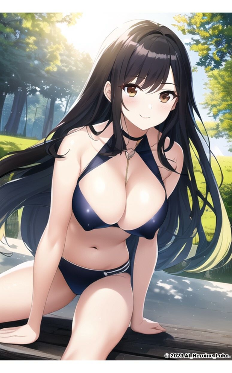 1つの呪文で生み出された100人のAI妄想美少女-26【裏:えち過ぎるスポーツビキニ女子編】 サンプル7ページ目