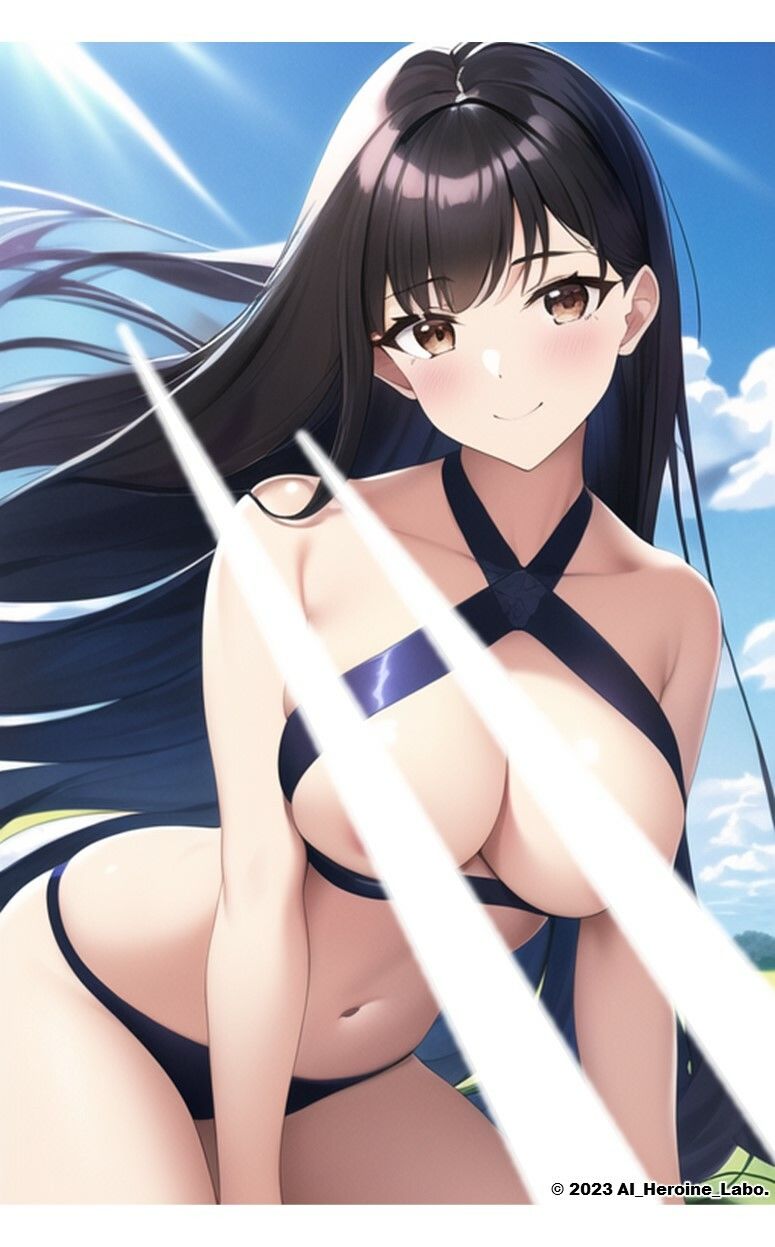 1つの呪文で生み出された100人のAI妄想美少女-26【裏:えち過ぎるスポーツビキニ女子編】 サンプル8ページ目