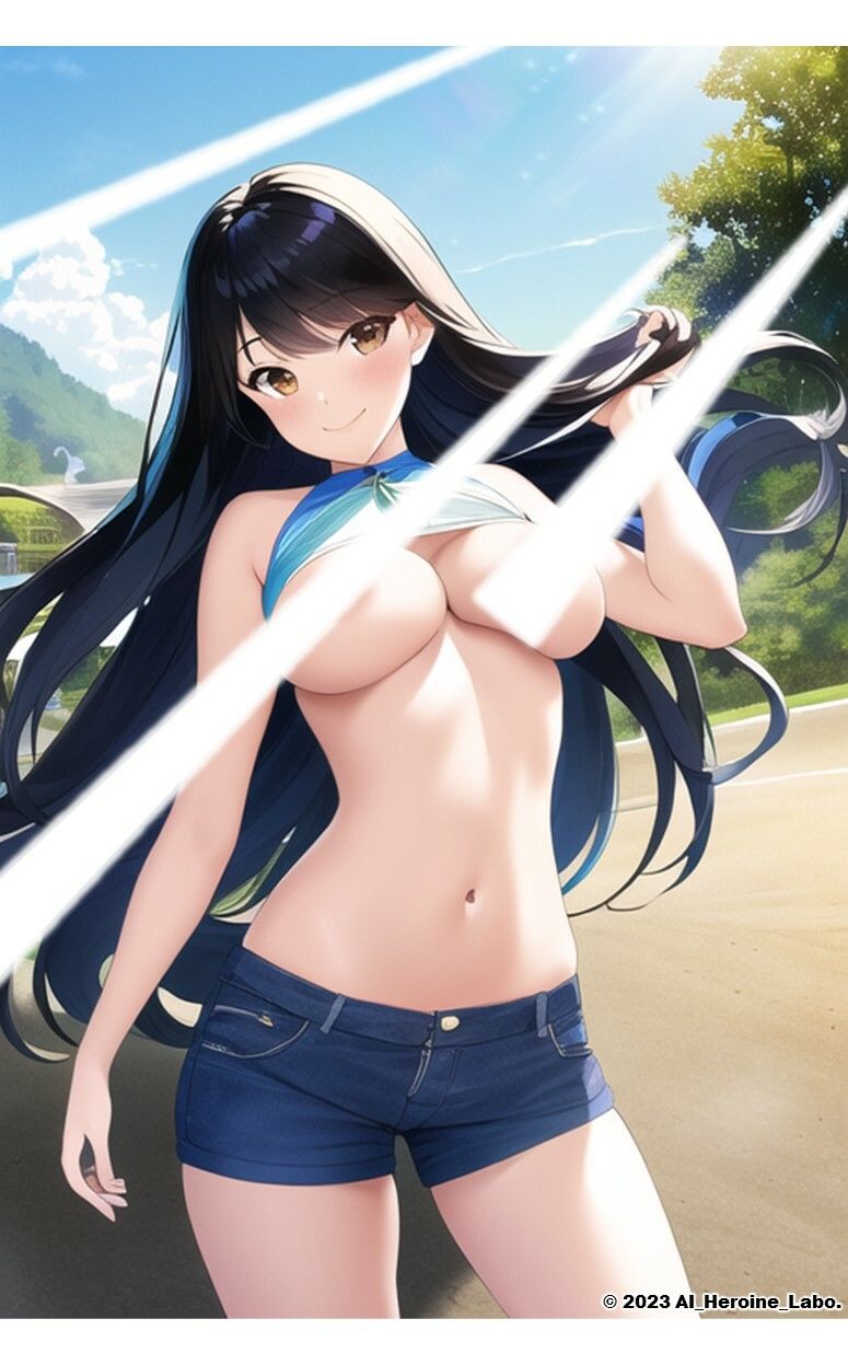 1つの呪文で生み出された100人のAI妄想美少女-26【裏:えち過ぎるスポーツビキニ女子編】 サンプル9ページ目