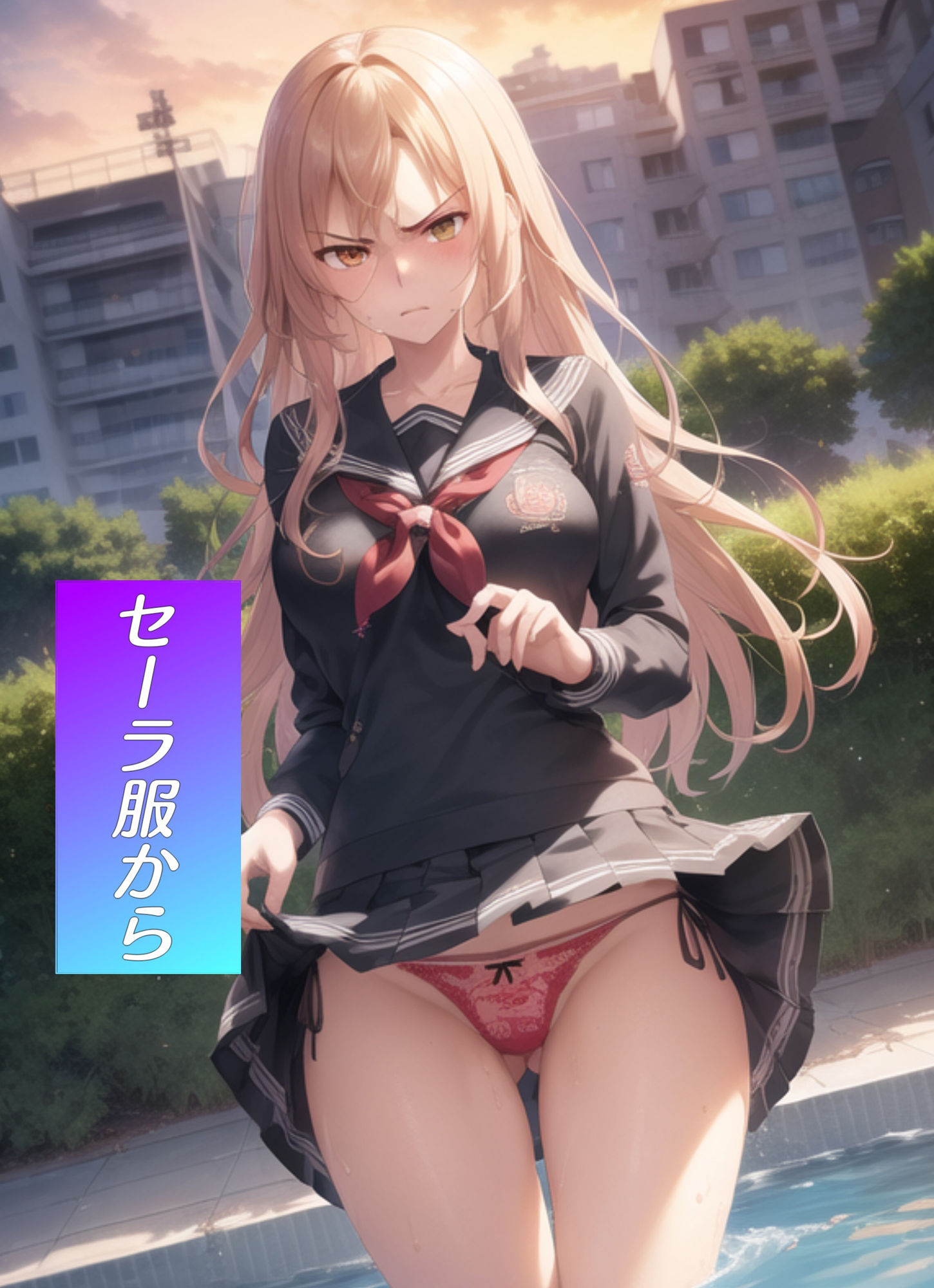 嫌な顔してパンツ見せてくれる女の子〜学園編〜 サンプル1ページ目