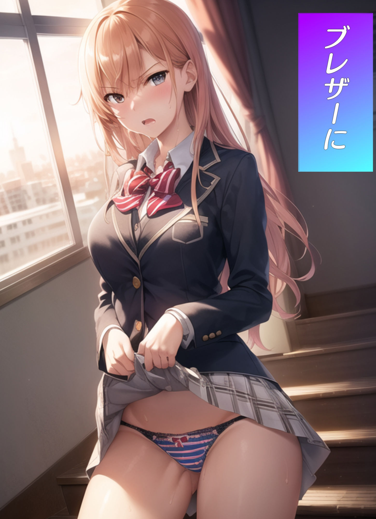 嫌な顔してパンツ見せてくれる女の子〜学園編〜 サンプル2ページ目