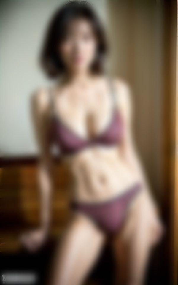 【義母】パンツ1枚義母のカラダ診断242人 サンプル4ページ目