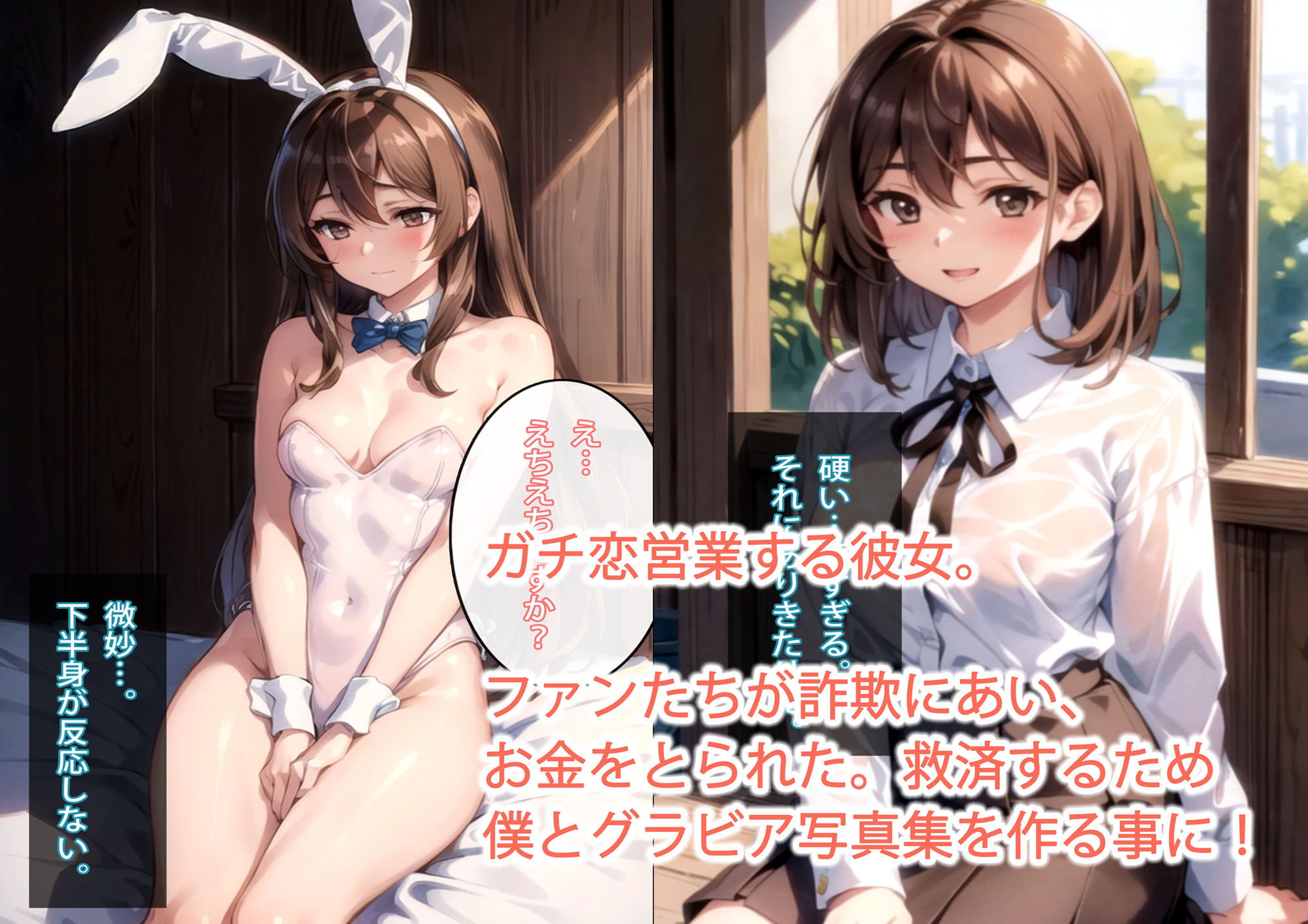 有名配信者 撮影会エロCG集【AI生成】 サンプル2ページ目