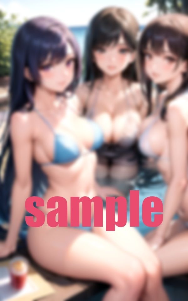 痴女民プール！露出度高め！出会える！ サンプル10ページ目