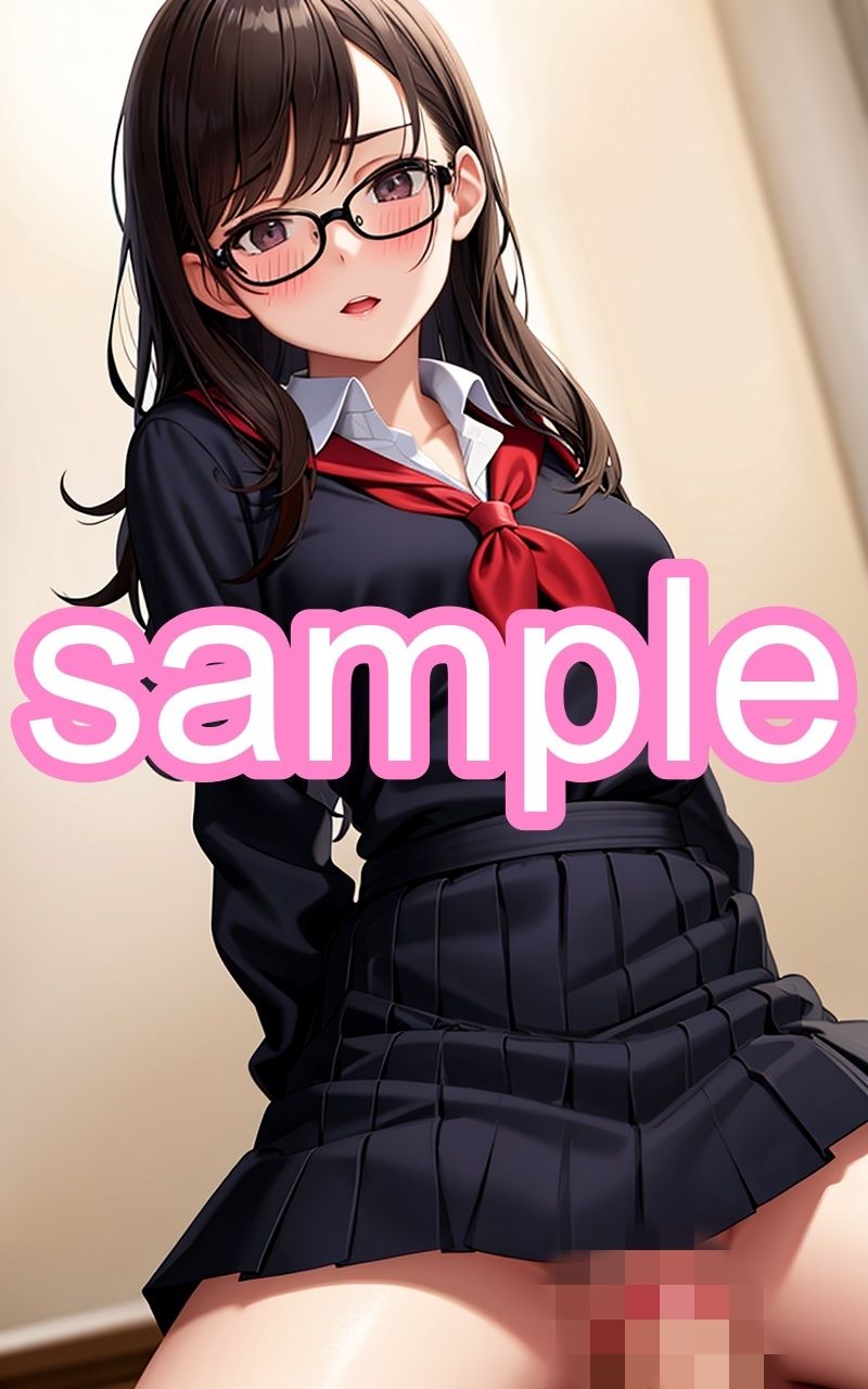 図書委員のえちえちイラスト集 サンプル2ページ目