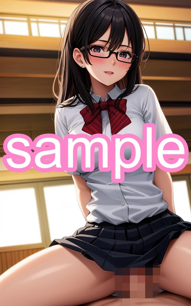 図書委員のえちえちイラスト集 サンプル3ページ目