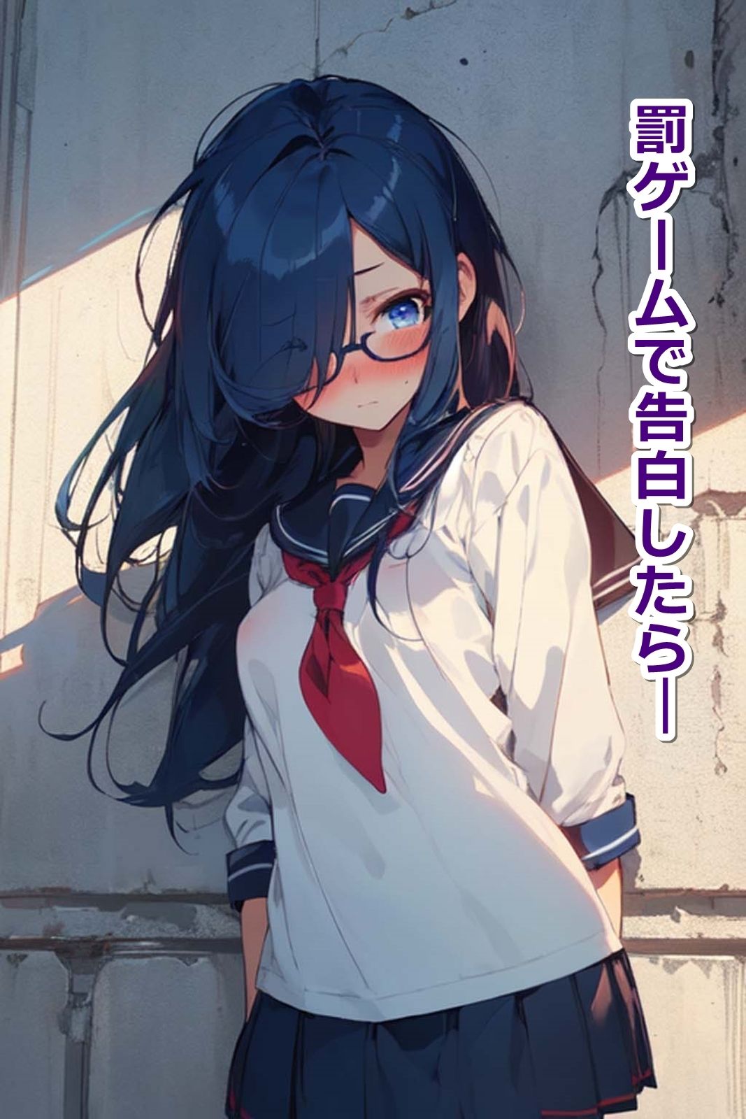 【即オチ2コマ】罰ゲームでクラスの目隠れ女子に告白したら、想像の100倍エロくて可愛すぎた件 サンプル3ページ目