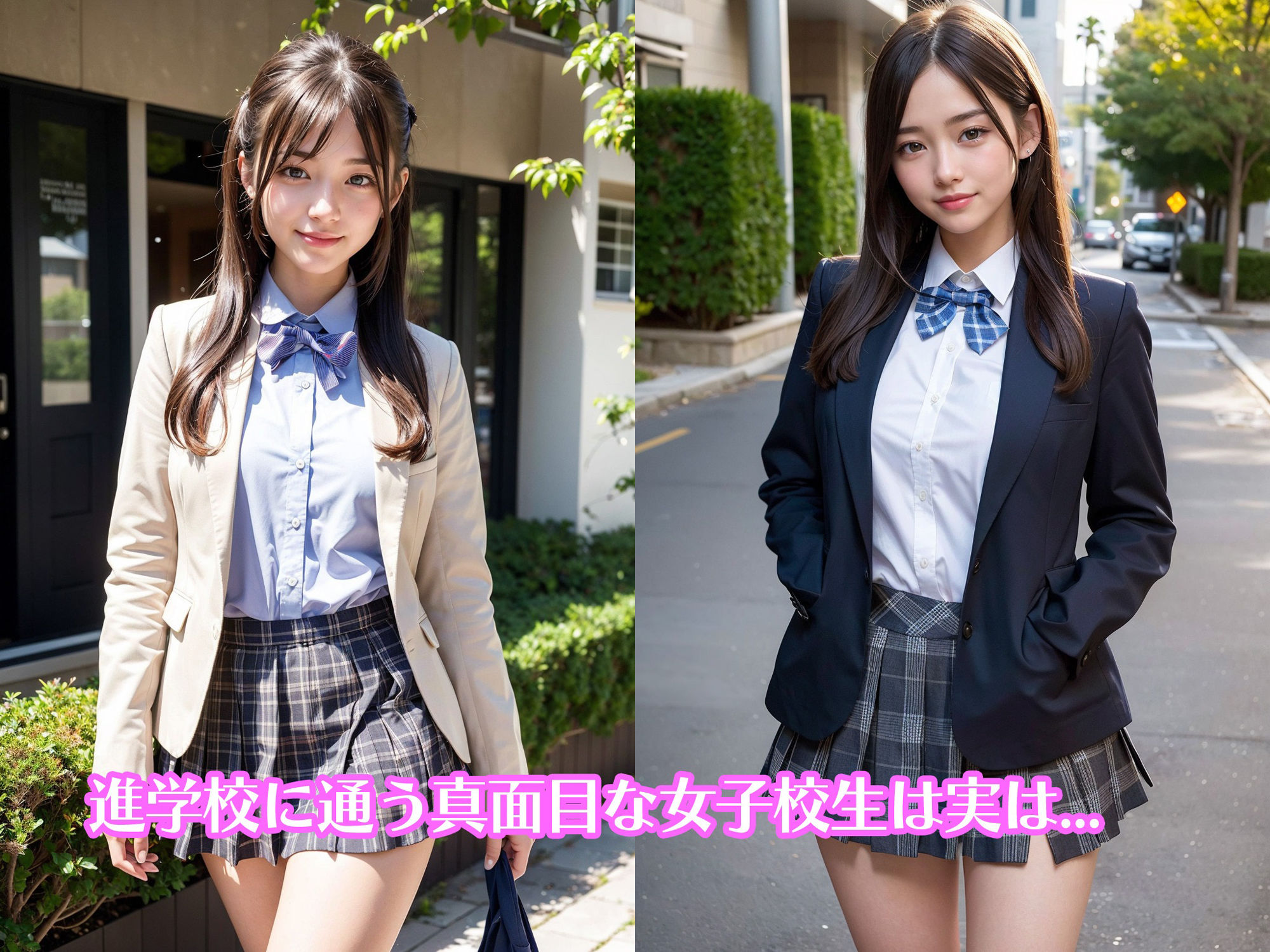 がちイキアヘ顔セックス！ 〜性に溺れる女子校生〜 サンプル1ページ目