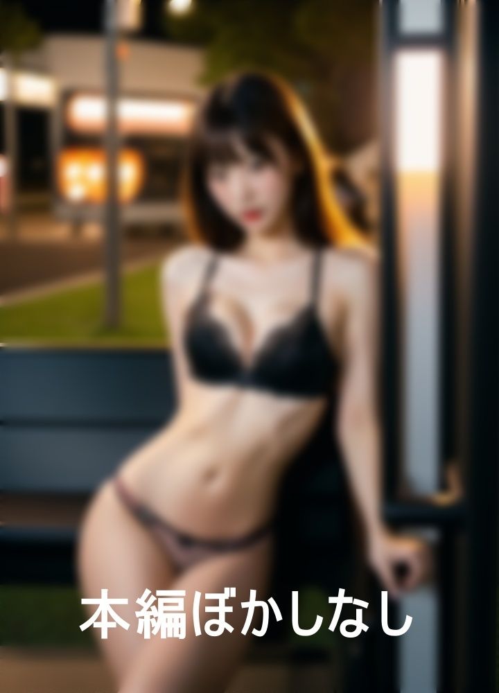 露出して帰らないと気が済まない彼女のナイトルーティーン サンプル3ページ目