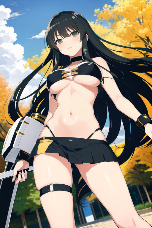 虹かけ誌 閃乱カグラ イラスト集2 斑鳩 乱れ咲 サンプル2ページ目