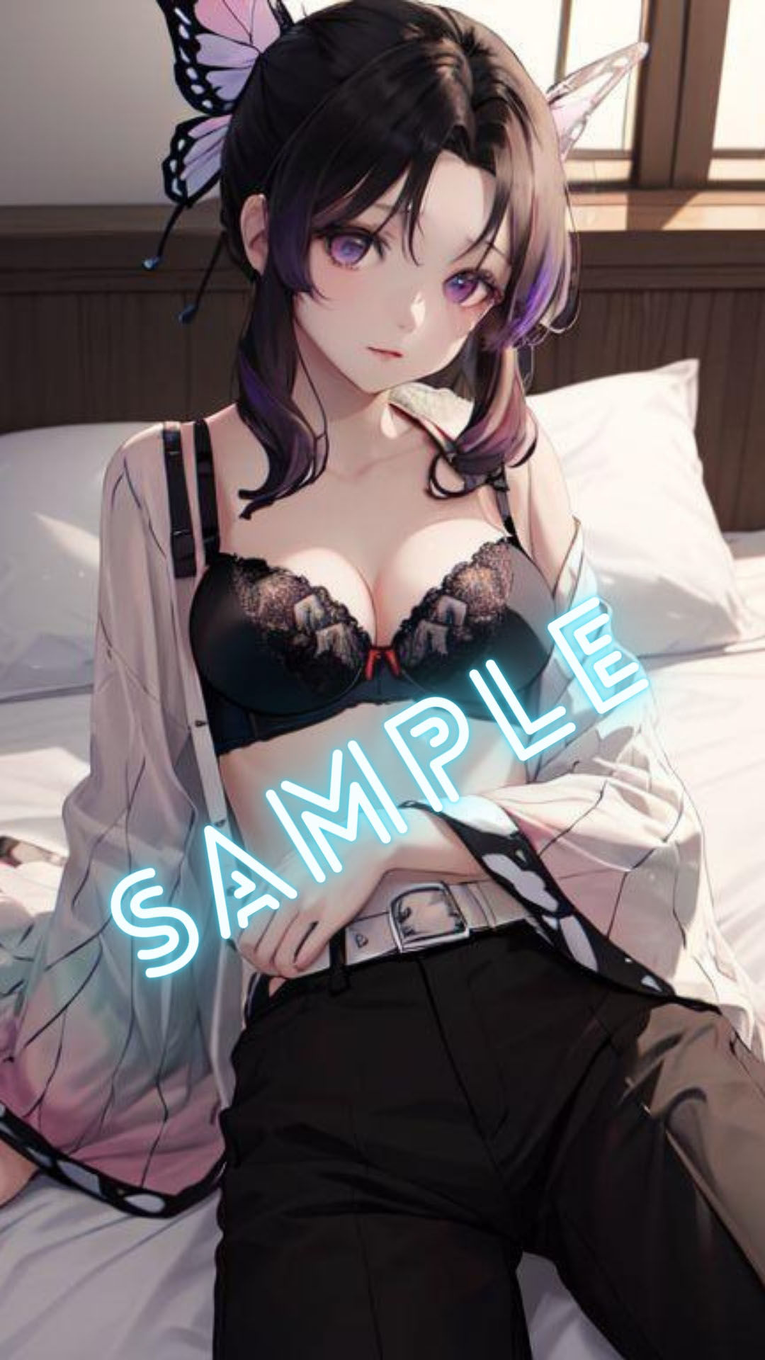 鬼◯の刃 胡蝶し◯ぶ風 画像集 サンプル2ページ目