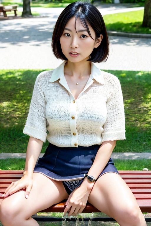 人妻おもらし サンプル2ページ目