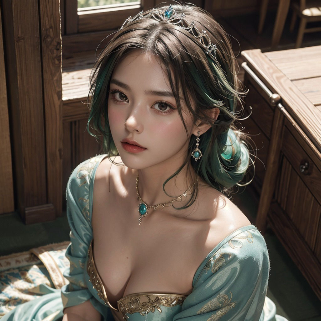 AI創造美女 ヌード・クイーン400ページ＃10 サンプル1ページ目