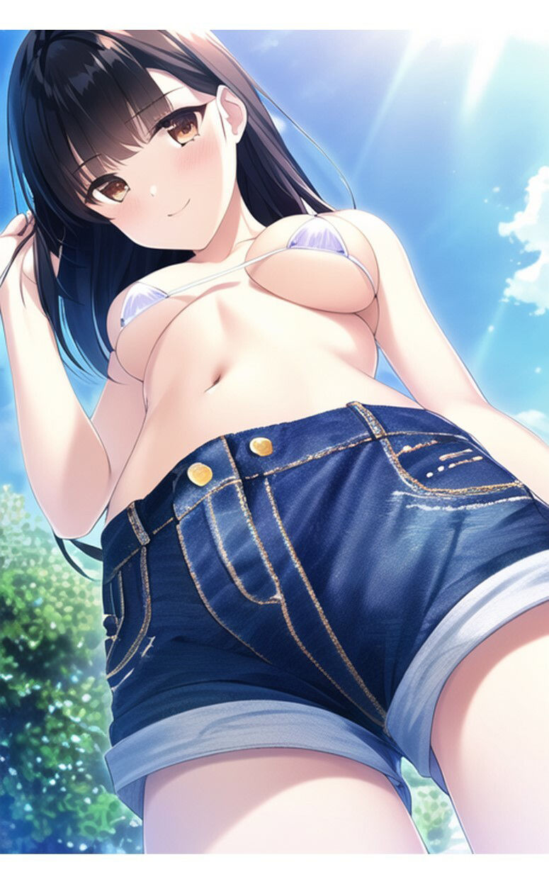 1つの呪文で生み出された100人のAI妄想美少女-31【春到来！ビキニで大学に通うJD女子編】 サンプル10ページ目